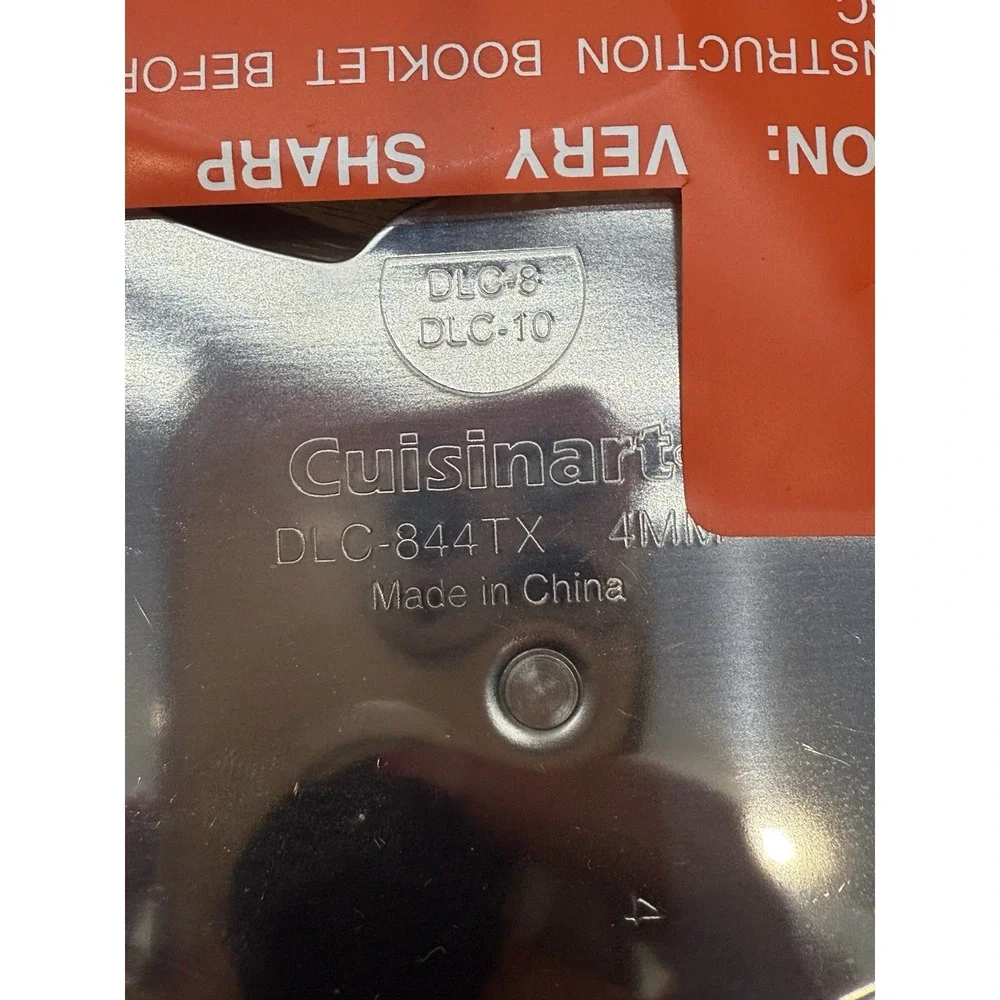 Cuisinart Prep 11 Plus Food Processor DLC-837TX‎ & DLC-844TX Discs Plates